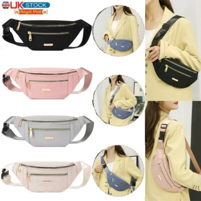 £5.19 • Buy Women Bum Bag Waist Fanny Pack Festival Holiday Travel Wallet Money Belt Bumbag