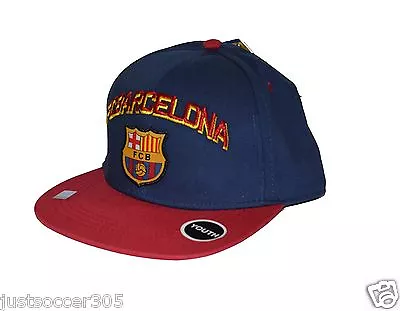 FC Barcelona Snapback Adjustable  Hat  Kids Toddler Youth Boys By Rhinox • $12.99