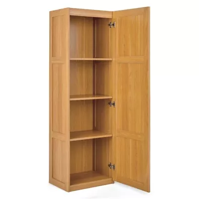 Tall Storage Wooden Cabinet Kitchen Bathroom Living Room Organizer W/ 4 Shelves • $142.98