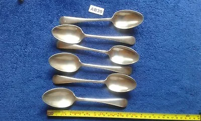 Antique C1900  Old Engligh  Dessert Spoons By Daniel Arter  (ab39) • £11