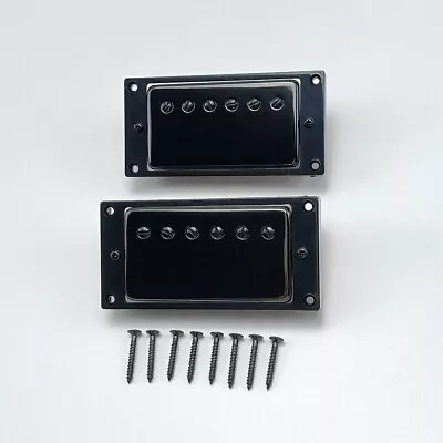 Black Guitar Neck Bridge Humbucker Pickups Set For Epiphone/Burny/PRS/LTD/Ibanez • $26.99