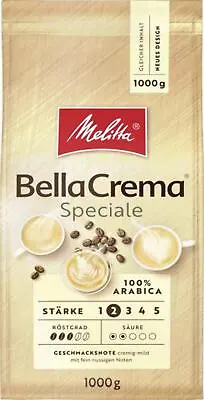 Melitta Coffee | Melitta Bella Crema Speciale Beans | 352 Ounce Total /1000 Gr • $55.83