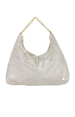 Shar Mesh Convertible Bag In Gold Olga Berg • $25