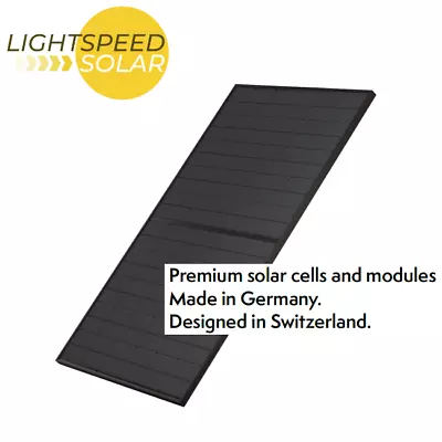 385W 12V/24V/48V Premium Black Solar PV Panel - 100% EUROPEAN - FREE UK Delivery • £299