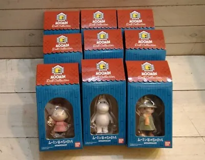 BANDAI Moomin Snufkin Little My Doll Collection Figure Lot Of 9 Box Snufkin • $89.80