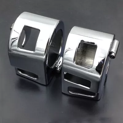 Fit For Yamaha V-Star 650 Kawasaki Vulcan 1500/1600 Chrome Switch Housing Cover • $27.15