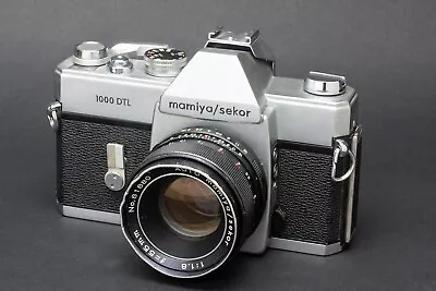 Mamiya/Sekor 1000 DTL 35mm SLR Film Camera W/55mm F/1.8 Lens For Parts/Repair • $19.99