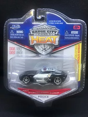 Jada Badge City HEAT '09 Corvette Concept Collectable Scale 1:64 • $27.99