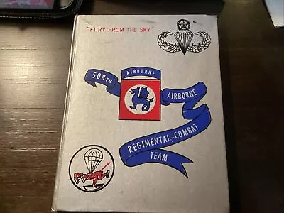 Vintage Korean Era 508th Airborne Regimental Combat Team - 1954 Yearbook • $31.99