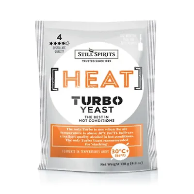 Still Spirits Turbo Heat Wave Yeast Home Brew • $5.14