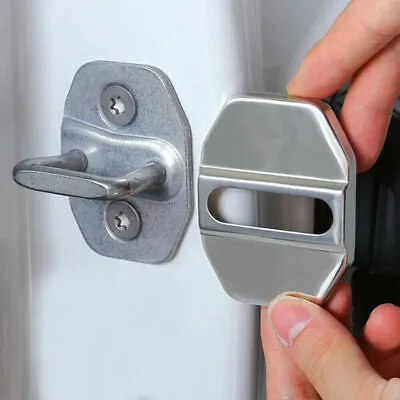 4Pcs Metal Car Door Parts Lock Protector Cover Car Accessories For Mercedes-Benz • $11.52