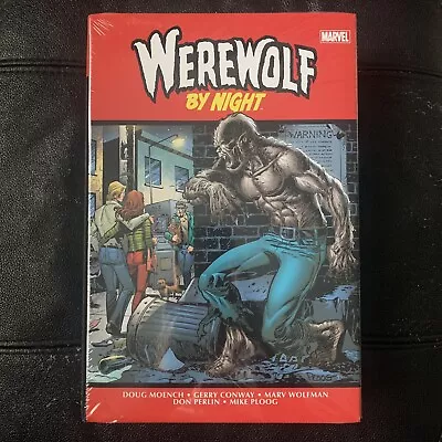 Werewolf By Night Omnibus Marvel Comics OOP SEALED Hardcover  • £53