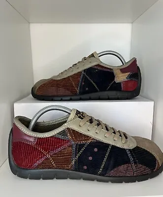 £45 • Buy The ART Company Patchwork Cord Shoes Size 7.5 UK. 41 EU 8 US