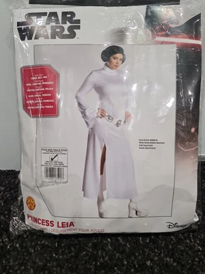 £40.16 • Buy Leia Princess Costume Ladies Plus Size Official Licensed Star Wars Disney Fancy