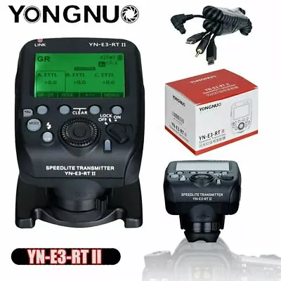 YONGNUO YN-E3-RT II TTL Radio Flash Trigger Speedlite Transmitter For Canon • £106.99