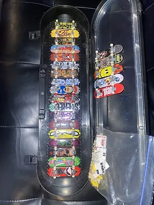 Tech Deck Lot With Carry Case Board (23 Boards) • $90