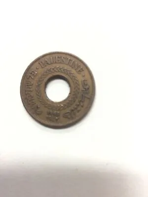 Palestine -  5 Mils 1942- Bronze Finish - Please See Photos • £8