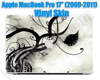 Choose Any 1 Vinyl Decal/Skin For MacBook Pro 17  (2009-2011) - Free US Shipping • $16.99