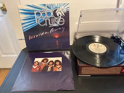 Pablo Cruise - Worlds Away - Sp-4697 Pop Rock Vinyl Record - See Video • $3.58