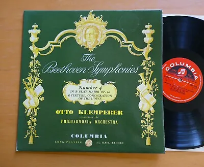 £25 • Buy SAX 2354 ED2 Beethoven Symphony No. 4 Otto Klemperer NM Columbia R/S