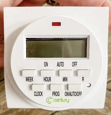 Century 7 Day Heavy Duty Digital Programmable Timer - Dual Outlet • $12