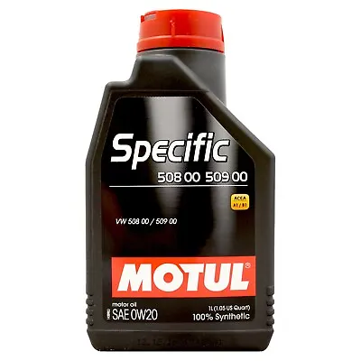 £22.50 • Buy Motul Specific VW 508 00 509 00 0w-20 0w20 Fully Synthetic Engine Oil 1 Litre 1L