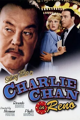 Charlie Chan In Reno - 1939 - Public Domain DVD • £4