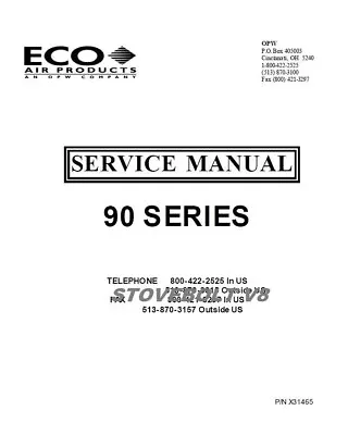 ECO Tireflator Air Meter Repair & Service Manual For Models 93 94 95 97 & 98 • $9.98