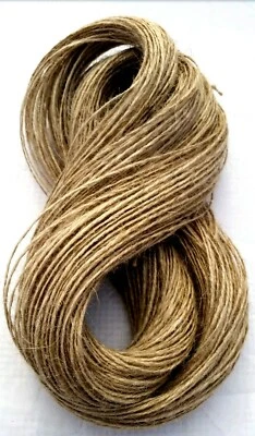 £1.49 • Buy 1m-1000m 1/2/3 Ply Natural Brown Soft Jute Twine Sisal String Rustic Shabby Cord