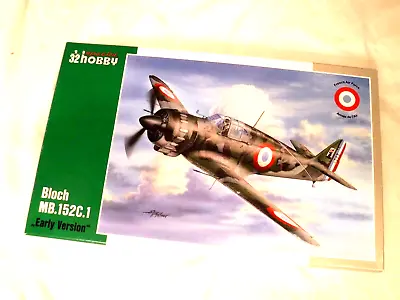 1/32 Special Hobby French WWII Fighter Bloch MB 152C 1 Early Version # 32063 • $53.95