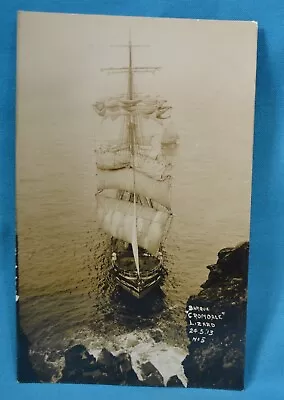 £28.95 • Buy 1913 RP Postcard Real Photo Shipwreck Cromdale Cornwall Lizard Hawke Helston