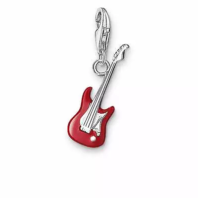 Genuine THOMAS SABO Charm Pendant Red Guitar • $34.50