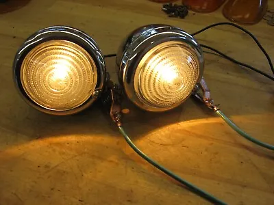 2 Vintage Guide B-31 12 Volt Back Up Reverse Lights • $320