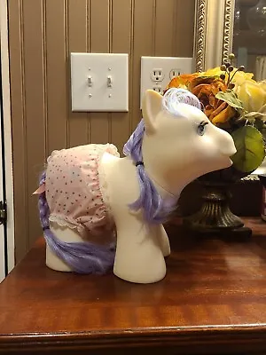 Hushabye Vintage My Little Pony So Soft Newborn Teddy Bear Hasbro 1987.  7 • $300