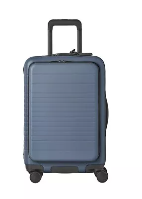 Member's Mark Hardside Carry-On Spinner Suitcase W/ Front Pocket - Blue • £85.47