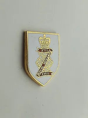 The 13th/18th Royal Hussars Lapel Pin Badge Regiment Military Memorabilia 🇬🇧 • £5