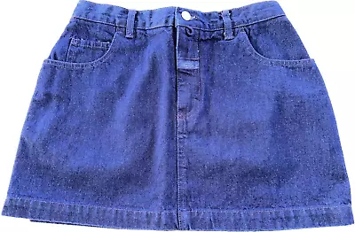 MARITHÉ + FRANCOIS GIRBAUD DENIM MINI SKIRT Striped Hip Hop Y2K Streetwear  • $51