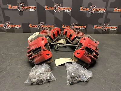 2001 Corvette C5z06 Oem Brake Caliper Set Front Rear Calipers Red Used • $329.98