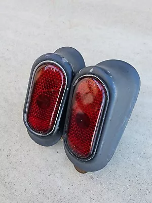 Original 1939 1940 Oldsmobile Taillight Pair Left & Right OEM Olds Hotrod Kustom • $69.95