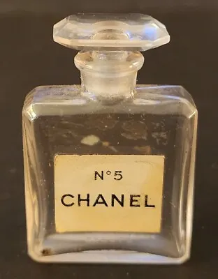 Vintage Chanel No 5 Paris Perfume Bottle EMPTY • $19.99