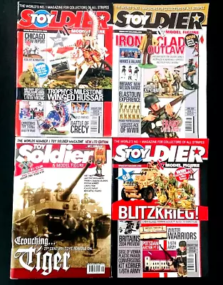 TOY SOLDIER Magazine LOT OF 4 Back Issues Magazines 2000s Metal Model Soldiers • $14