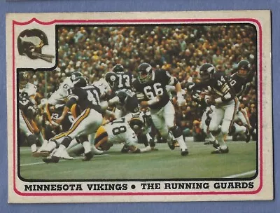 1976 Fleer Football Sticker Card #41 Minnesota Vikings Offense Ex • $9.99