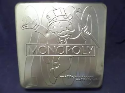 Monopoly Millennium 2000 Edition Board Game Tin Box T0 • $19.95