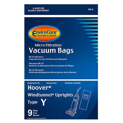 Hoover Windtunnel Upright Vacuum Bags (9 Pack)  • $9.99