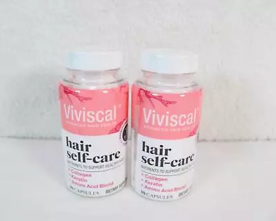 Pack Of 2 Viviscal Hair Self-Care Supports Healthy Hair 60 Pills EXP 8/24 NEW • $23.99