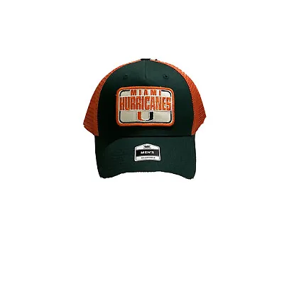 Miami Hurricanes Trucker Hat Genuine College Product TM Fan Favorite • $14.75