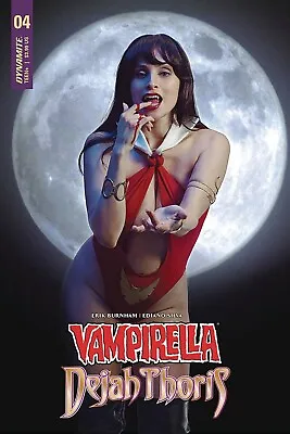 Vampirella / Dejah Thoris #4e Vampirella Cosplay Photo Variant Read Description! • $0.35