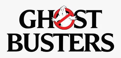 Ghostbusters Writing Logo 80s Movie Iron On Tee T-shirt Transfer A5 • £2.39