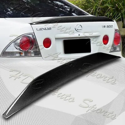 For 2001-2005 Lexus IS300 VIP-Style Carbon Fiber Duckbill Trunk Spoiler Wing • $129.99