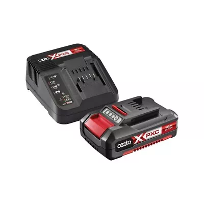 Ozito 18v Pxc 2.0ah Battery & Charger Pack Pxbc-200c • $65